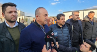 Bakan Çavuşoğlu: '15 bin 725 civarında konteynerin Türkiye'ye gelmesi için planlamaları yaptık'