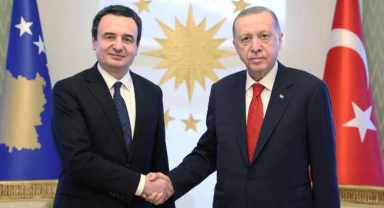 Cumhurbaşkanı Erdoğan ile Kosova Başbakanı Albin Kurti ortak basın toplantısında açıklamalarda bulundu