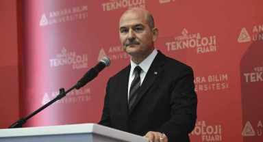 İçişleri Bakanı Soylu Verimlilik ve Teknoloji Fuarı'na katıldı.