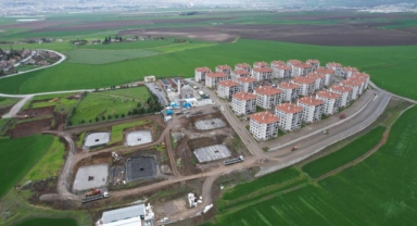 Depremzedeler için yapılıyor, temeller atıldı çalışmalar hızlandı