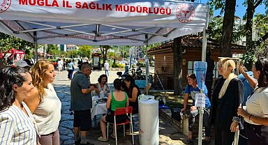 Menteşe'de Halk Sağlığı Haftası etkinliği
