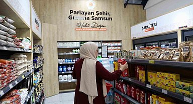 Yöresel ürünlerin yeni adresi Saathane Meydanı