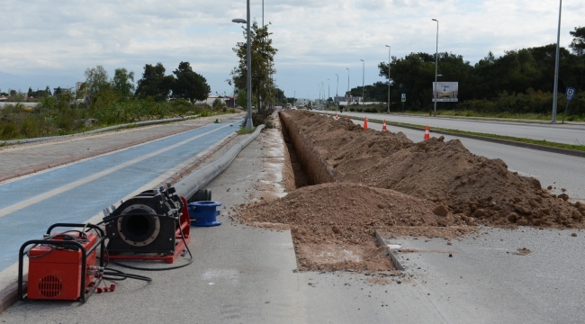 3 mahallenin içme suyu şebeke hattı yenilendi