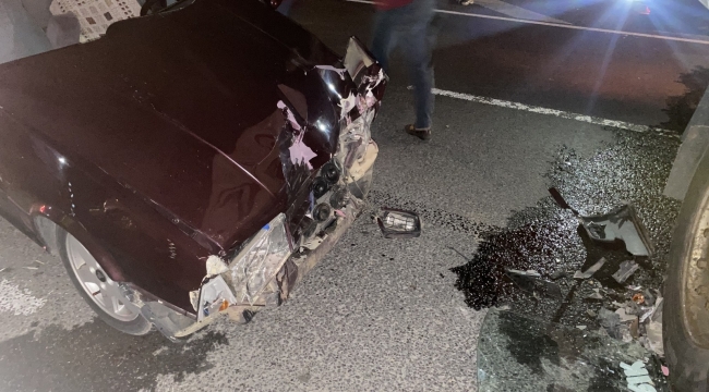 Adana'da trafik kazası: 2 yaralı