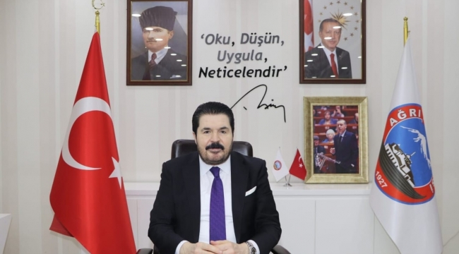 Ağrı Belediye Başkanı Sayan Covid-19'a yakalandı