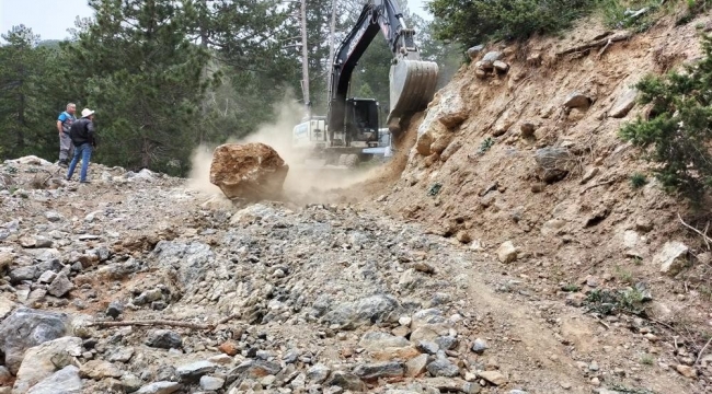 Alanya Belediyesi yayla yollarındaki çalışmalarına hız verdi
