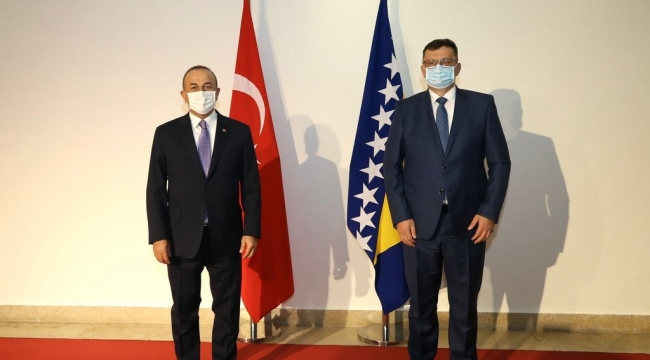 Bakan Çavuşoğlu, Bosna Hersek Bakanlar Konseyi Başkanı Tegeltija ile görüştü