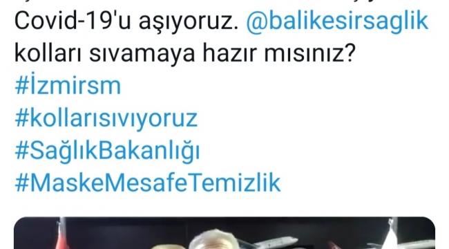 Bakan Koca'nın başlattığı '#kolları sıvıyoruz' kampanyasına Bursa'dan destek