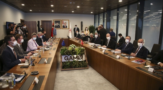 Bakan Soylu, AB Komisyonu İçişlerinden Sorumlu AB Komiseri Ylva Johansson'u kabul etti
