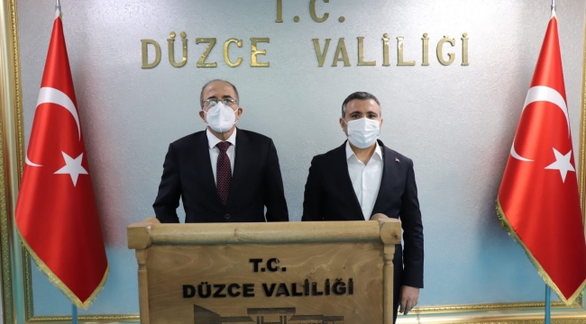 Bakan Yardımcısı'ndan Vali Atay'a ziyaret