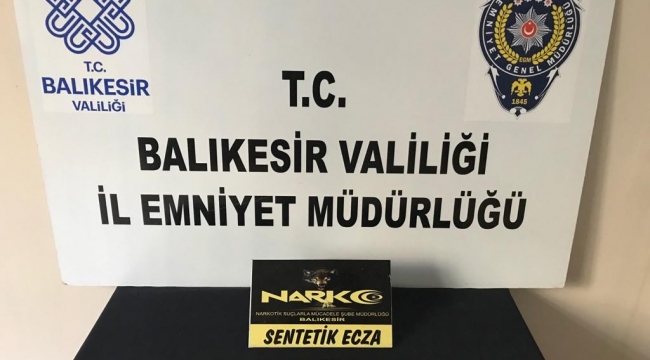 Balıkesir'de uyuşturucu operasyonu