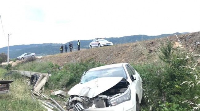 Başhekim Özyaşar trafik kazası geçirdi