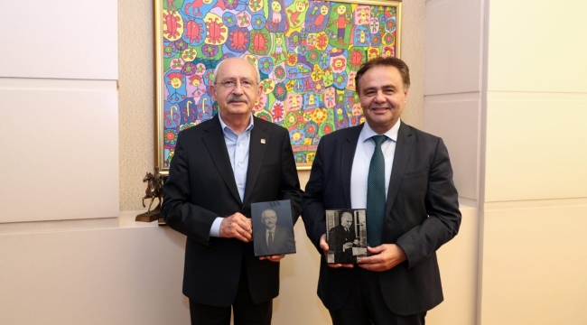 Başkan Şahin'den CHP Genel Başkan Kılıçdaroğlu'na ziyaret