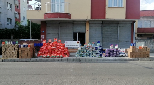 Batman'da tonlarca kaçak temizlik ürünü ele geçirildi