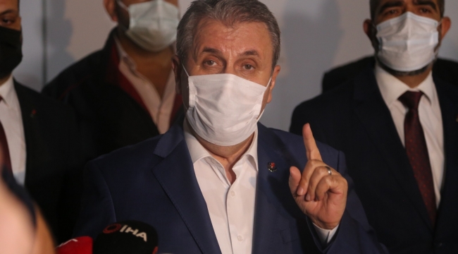 BBP Genel Başkanı Mustafa Destici İsrail'i kınadı