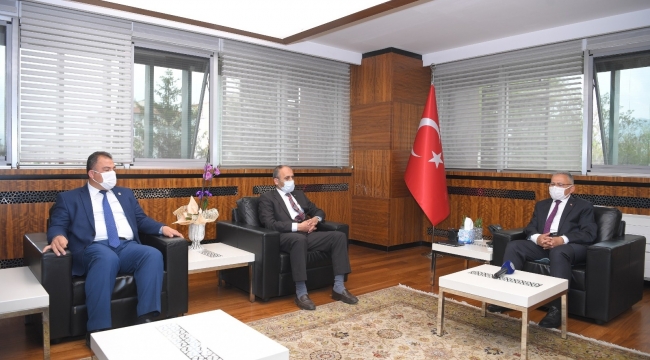 BBP heyeti Başkan Büyükkılıç'ı ziyaret etti