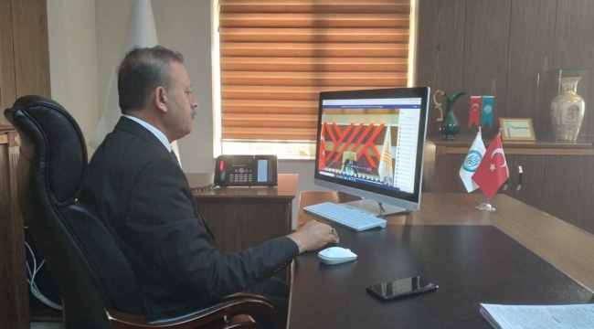 BEÜ Rektörü Elmastaş '2021 Engelsiz Üniversite Ödülleri' törenine katıldı