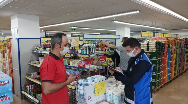Bilecik'te marketler denetlendi