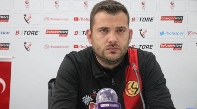 Boluspor - Eskişehirspor maçının ardından