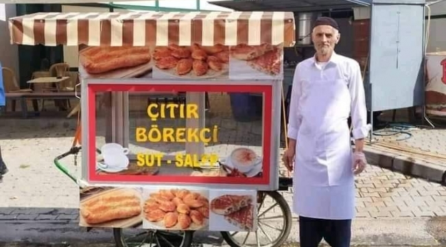 Börekçinin ekmek teknesini çaldılar