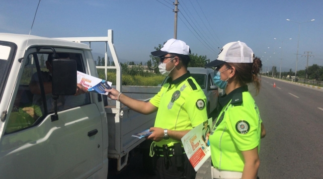 Burhaniye'de Trafik Haftası etkinlikleri