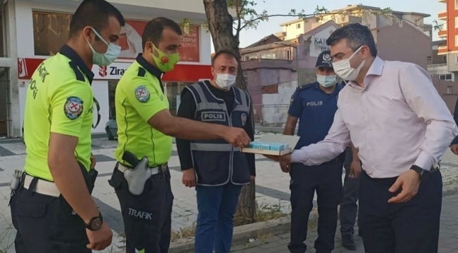Bursa'da görev başındaki kahramanlar unutulmadı