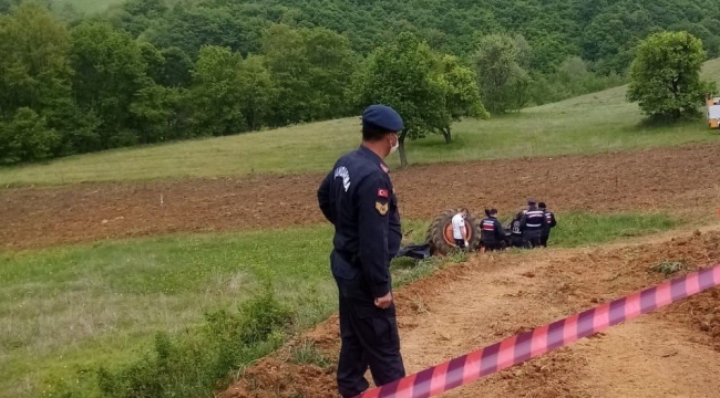 Bursa'da traktörünün altında kalan çiftçi hayatını kaybetti