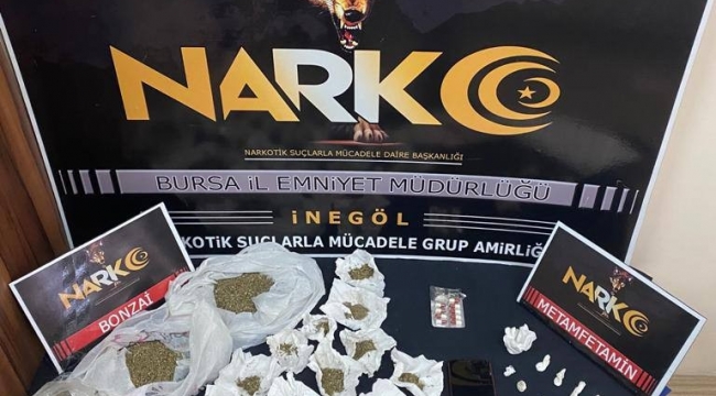Bursa'da uyuşturucu operasyonu: 4 gözaltı
