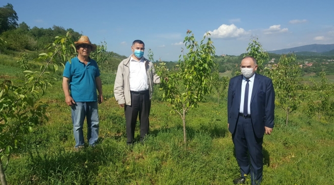 Çataklı, Çaycuma'nın köylerinde tarımsal faaliyetlere baktı