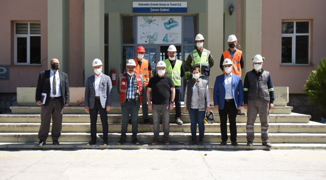 Çimento fabrikasında söküm çalışmaları başladı