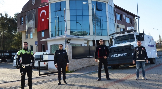 Çocukluk hayali polisliği 15 yıldır yapıyor