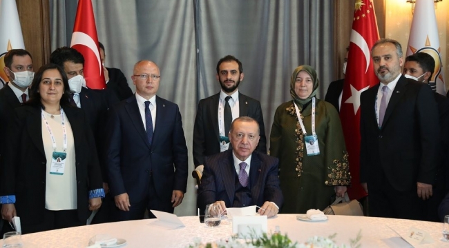 Cumhurbaşkanı Erdoğan'dan Bursa heyetine özel ilgi