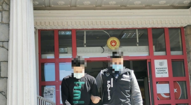 Didim'de aranması olan şahıs tutuklandı
