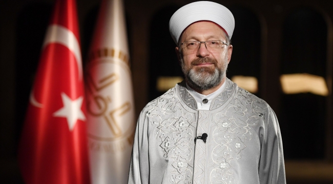 Diyanet İşleri Başkanı Erbaş'ın Kadir Gecesi mesajı