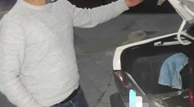 Drift atan sürücüye 7 bin 446 TL para cezası uygulandı, aracına el konuldu