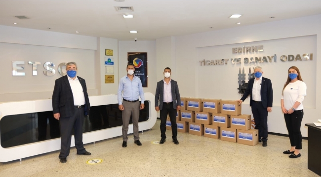 Edirne Ticaret ve Sanayi Odası AB Bilgi Merkezi'nden ihtiyaç sahiplerine destek