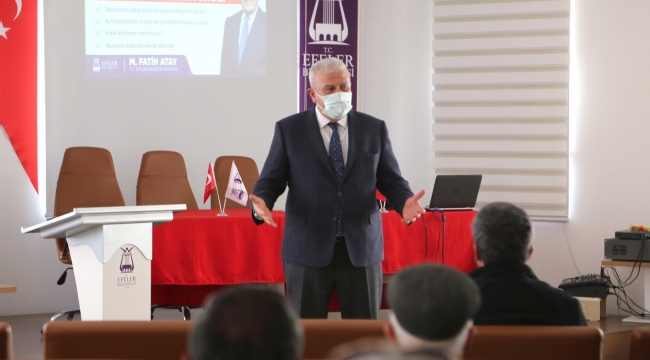 Efeler'in ilk yardım bilgilendirmelerine başvurular sürüyor