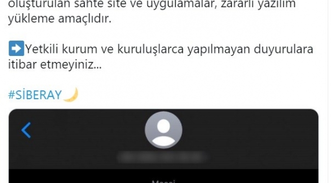 Emniyetten "pandemi desteği" uyarısı