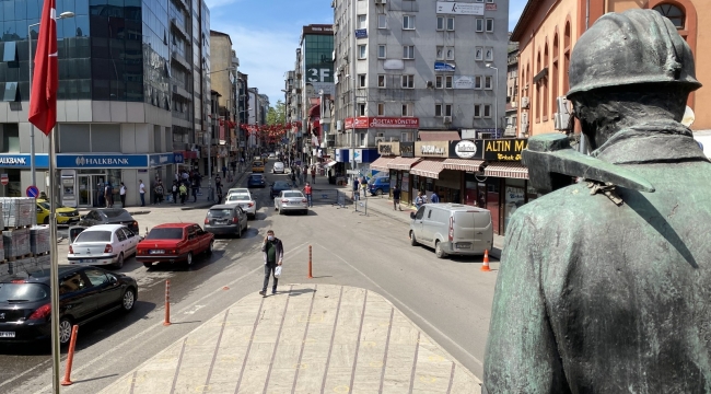 En çok vaka düşüşü yaşanan Zonguldak'ta denetimler sürüyor