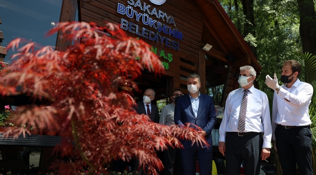 Fidan ve süs bitkiciliği satış merkezinde çalışmalar tamamlandı