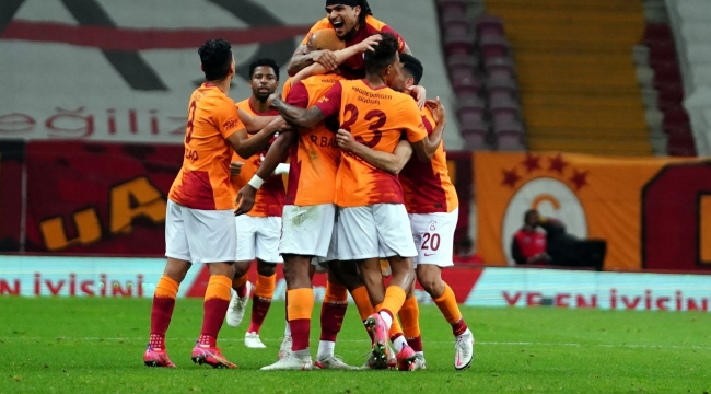 Galatasaray galibiyet serisini 4'e çıkardı