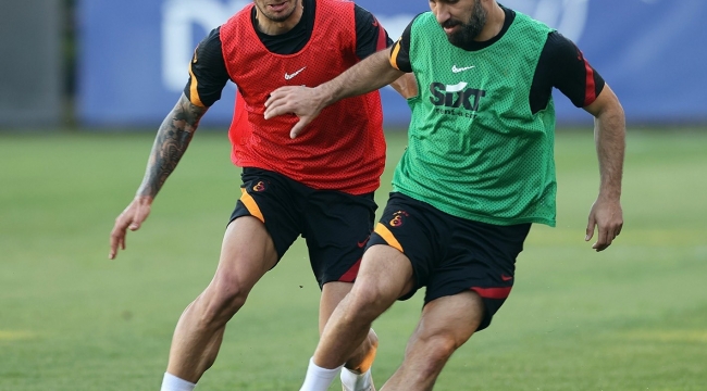 Galatasaray'da derbi hazırlıkları sürüyor