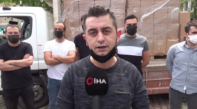 Gece Kartalları'ndan ihtiyaç sahibi ailelere yardım