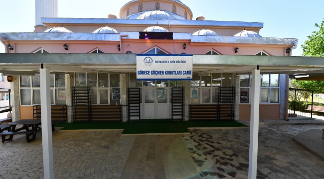 Göçmen Konutları Camii yeni bir çehreye kavuştu
