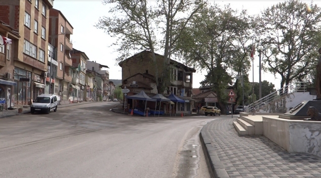 Gölpazarı tam kapanmaya tam uyarken, denetimler hız kesmeden devam ediyor