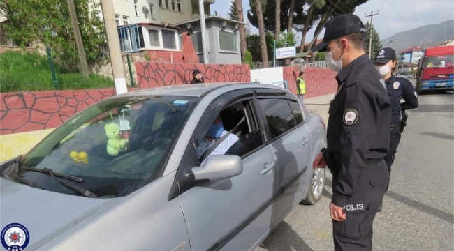 Hanönü'nde Karayolu Trafik Güvenliği Günü uygulaması