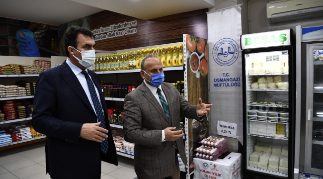 Hayır Market'in ekmekleri Osmangazi'den