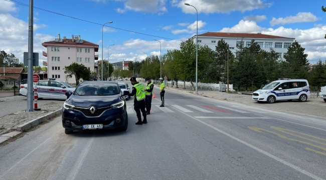 İhsaniye ilçesinde Trafik Haftası kutlandı