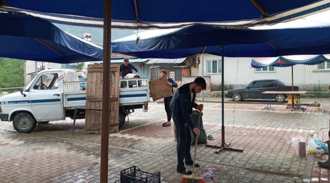 İnegöl'de pazarlarda yeni dönem başladı