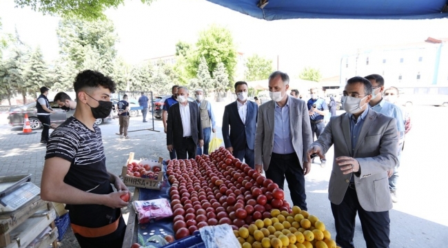 İnegöl'de semt pazarları denetlendi